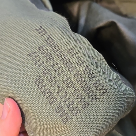 Bag Duffel Green Military Style - Picture 8 of 9